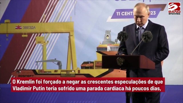 Kremlin desmente especulações de que Putin teria sofrido parada cardíaca