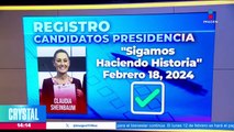 Xóchitl Gálvez y Álvarez Máynez se registrarán como candidatos a la presidencia
