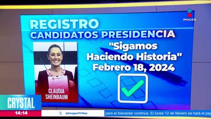 Descargar video: Xóchitl Gálvez y Álvarez Máynez se registrarán como candidatos a la presidencia