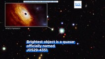 Astronomers discover what could be universe's brightest object