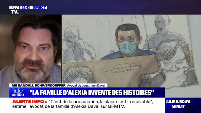 Plainte de Jonathann Daval pour diffamation: selon Me Randall Schwerdorffer, la famille d'Alexia invente des mensonges concernant son empoisonnement