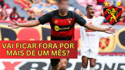 SPORT: Centroavante do Leão deve ficar fora por mais de um mês; entenda