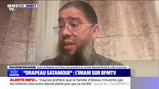 Propos anti-France: Le sujet ne parlait en aucun cas du drapeau français, ni de la France elle-même (...) C'est un lapsus de ma part , affirme Mahjoub Mahjoubi (imam de Bagnols-sur-Céze)