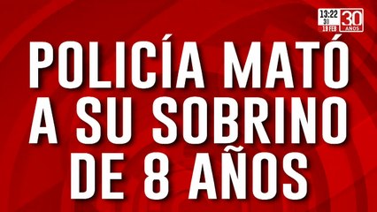 Policía mató por accidente a su sobrino mientras limpiaba su arma