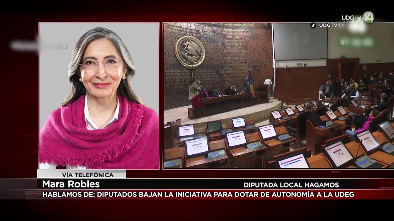 Se espera que esta semana se apruebe presupuesto constitucional de la UdeG: Mara Robles