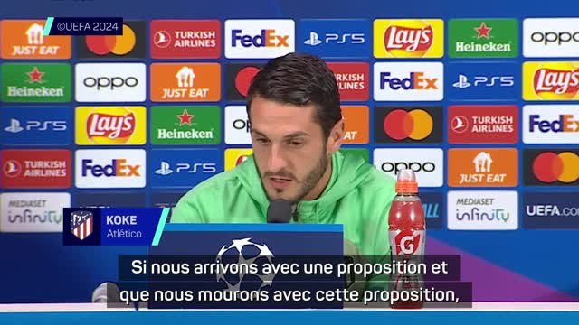 Atlético - Koke : “Le niveau augmente, nous devons élever le nôtre”