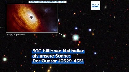 Wohl hellstes Objekt im Weltall entdeckt