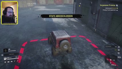 Rotes Froschfahrzeug. SnowRunner #251