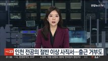 인천 전공의 절반 이상 사직서…출근 거부도