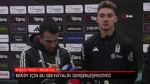 Beşiktaş'ın yeni transferi Muçi: Elde edeceğimiz başarılar için sabırsızlanıyorum