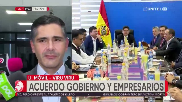 Algunas medidas del acuerdo Gobierno – Empresarios “requieren decreto”, según empresarios cruceños