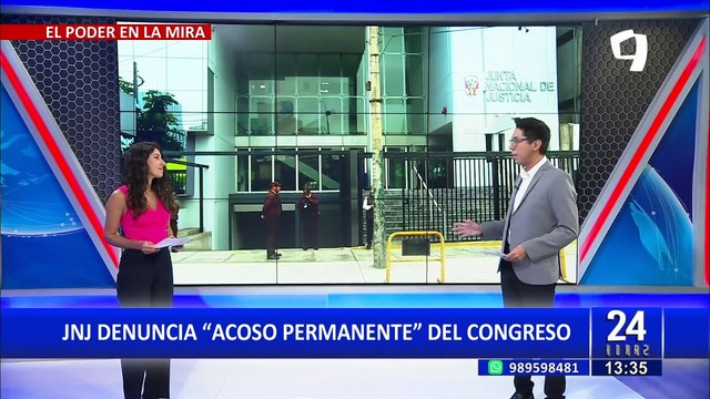 Vicepresidente de la JNJ sobre posible persecución política del Congreso: “No es una novedad”