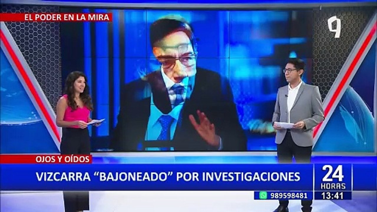 Martín Vizcarra confiesa sentirse 'desanimado' frente a las investigaciones en su contra