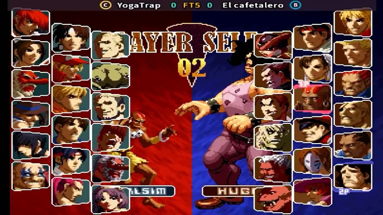 SNK vs. Capcom - SVC Chaos Super Plus - YogaTrap vs cafetalero FT5