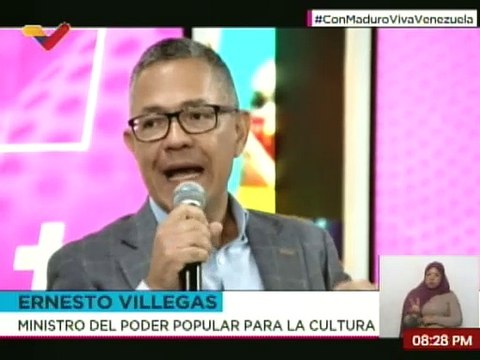 Min. Villegas indica que la Misión Viva Venezuela inyecta fuerza y energía al alma nacional