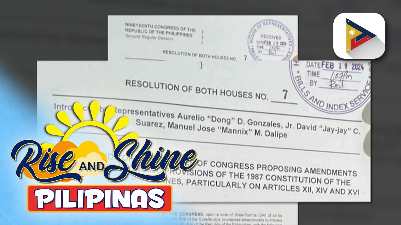 Ilang House leaders, naghain ng hiwalay na Resolution of Both Houses Number 7
