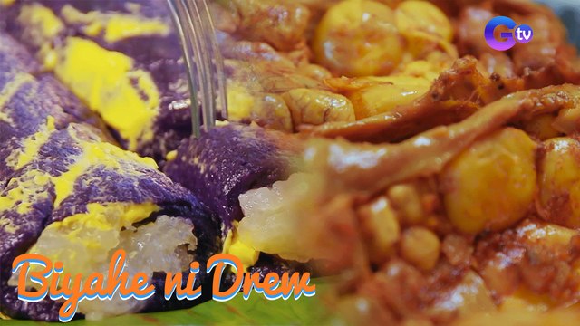Ube halaya roll at sinangkutsang manok ng Rizal, tikman! | Biyahe ni Drew