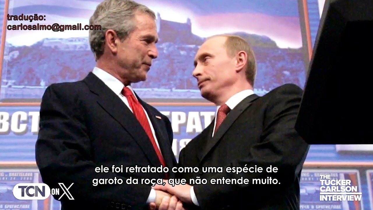 ENTREVISTA DE VLADIMIR PUTIN A TUCKER CARLSON (parte 2) - LEGENDAS EM PORTUGUÊS, By Almo