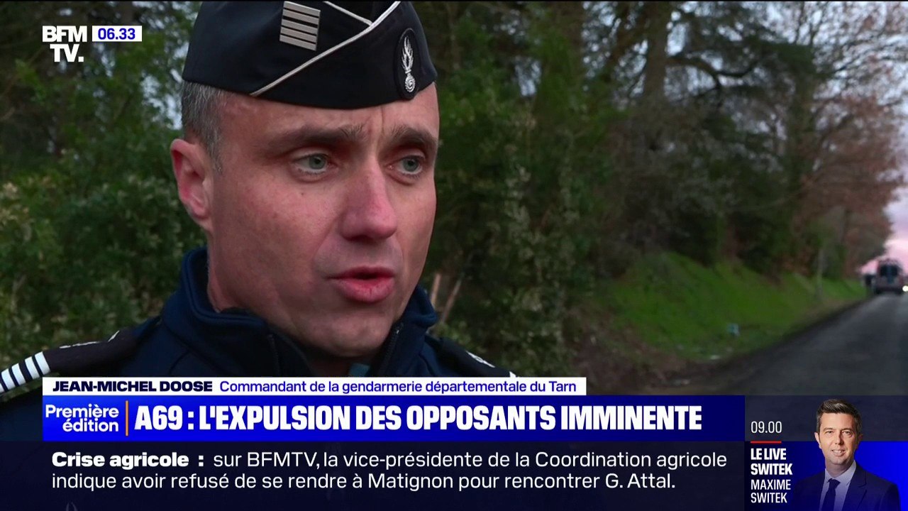 Comment les opposants au projet d'autoroute A69 entre Toulouse et Castres bientôt expulsés du site par les forces de l'ordre