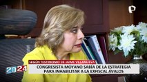 Jaime Villanueva vuelve a involucrar a Martha Moyano en caso Zoraida Ávalos