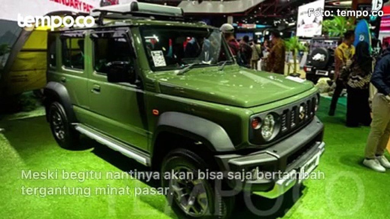 Pemesanan Suzuki Jimny 5 Pintu Tembus 1.200 Unit, Kuota hanya 100 Unit