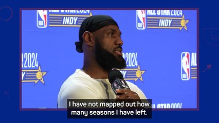 "I don't know when it's coming, but it's coming" -LeBron on when he'll retire