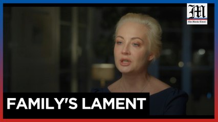 Navalny's widow blames Putin for husband's death