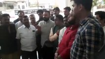 भाजपा नेता जीतू पटवारी के खिलाफ रिपोर्ट लिखाने पहुंचे