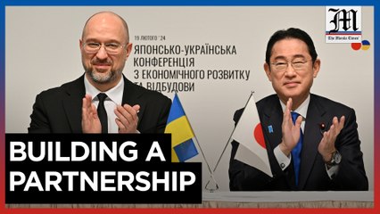 Japan pledges Ukraine support in reconstruction conference