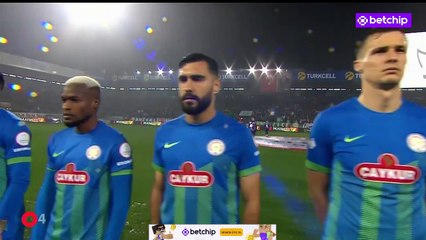 Ç. Rizespor - Fenerbahçe 1.devre