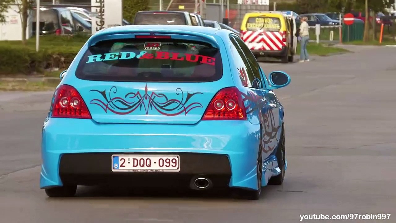 Tuner Cars leaving a Carshow #20