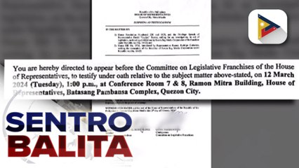 Télécharger la video: Kamara, naglabas na rin ng subpoena vs. religious leader Apollo Quiboloy