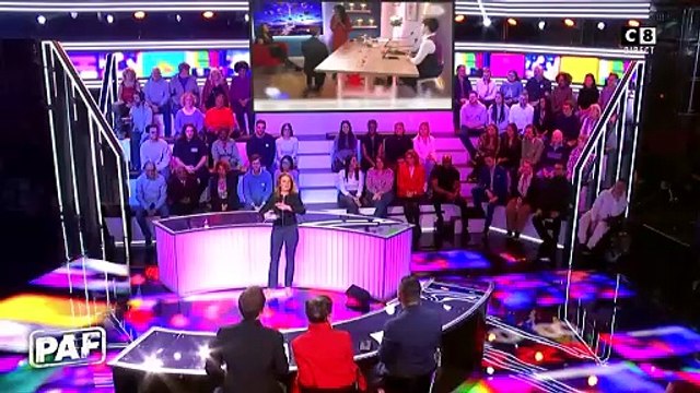 Exclusif - Catherine Laborde, Benjamin Castaldi, Enora Malagré, Isabelle Morini-Bosc, Gilles Verdez et Capucine Anav - Touche pas à mon poste (TPMP) en prime time sur C8 à Boulogne-Billancourt. Agence / Bestimage