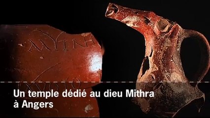 Un temple dédié au dieu Mithra à Angers
