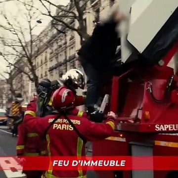 Regardez les images spectaculaires filmées par les pompiers de Paris lors d'une intervention pour un violent feu d'appartements dans le 12e arrondissement - VIDEO