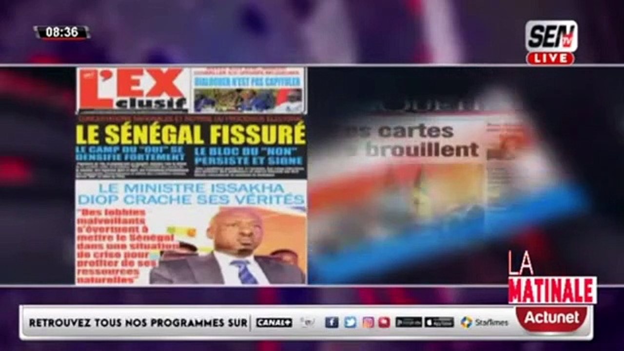 Revue de presse (Wolof) ZIK FM du mardi 20 février 2024 | Par Mantoulaye Thioub Ndoye