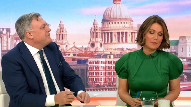 Susanna Reid fights back tears as she announces death of Strictly Come Dancing partner Robin Windsor live on air