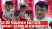 Batang sumasayaw, bakit kaya napangiti sa gitna ng performance? | GMA Integrated Newsfeed