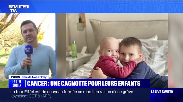 Noa est considéré comme en rémission [...] Elsy est dans le dur du traitement : Yann donne des nouvelles de ses deux enfants, atteints de la même leucémie