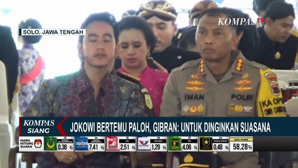 Tanggapan Gibran soal Jokowi Bertemu Surya Paloh: Untuk Dinginkan Suasana