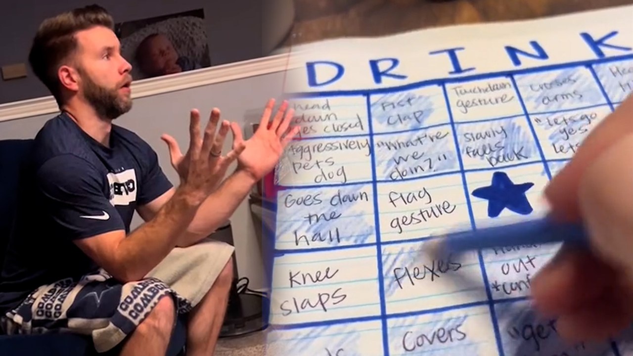 Wife's Creates GENIUS Bingo Drinking Game