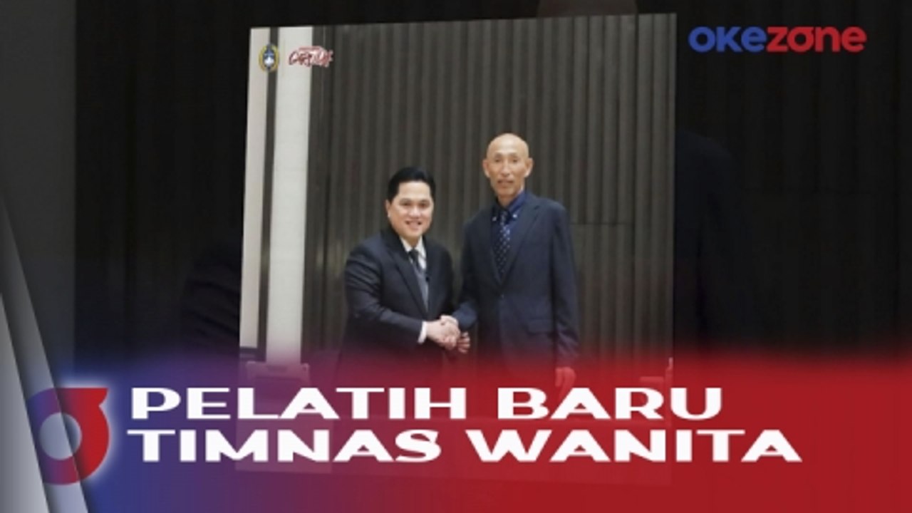 Tangani Timnas Wanita Indonesia, PSSI Resmi Perkenalkan Satoru Mochizuki