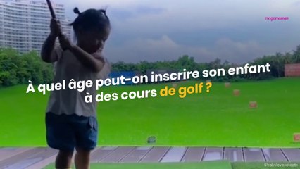 À quel âge un enfant peut-il commencer le golf