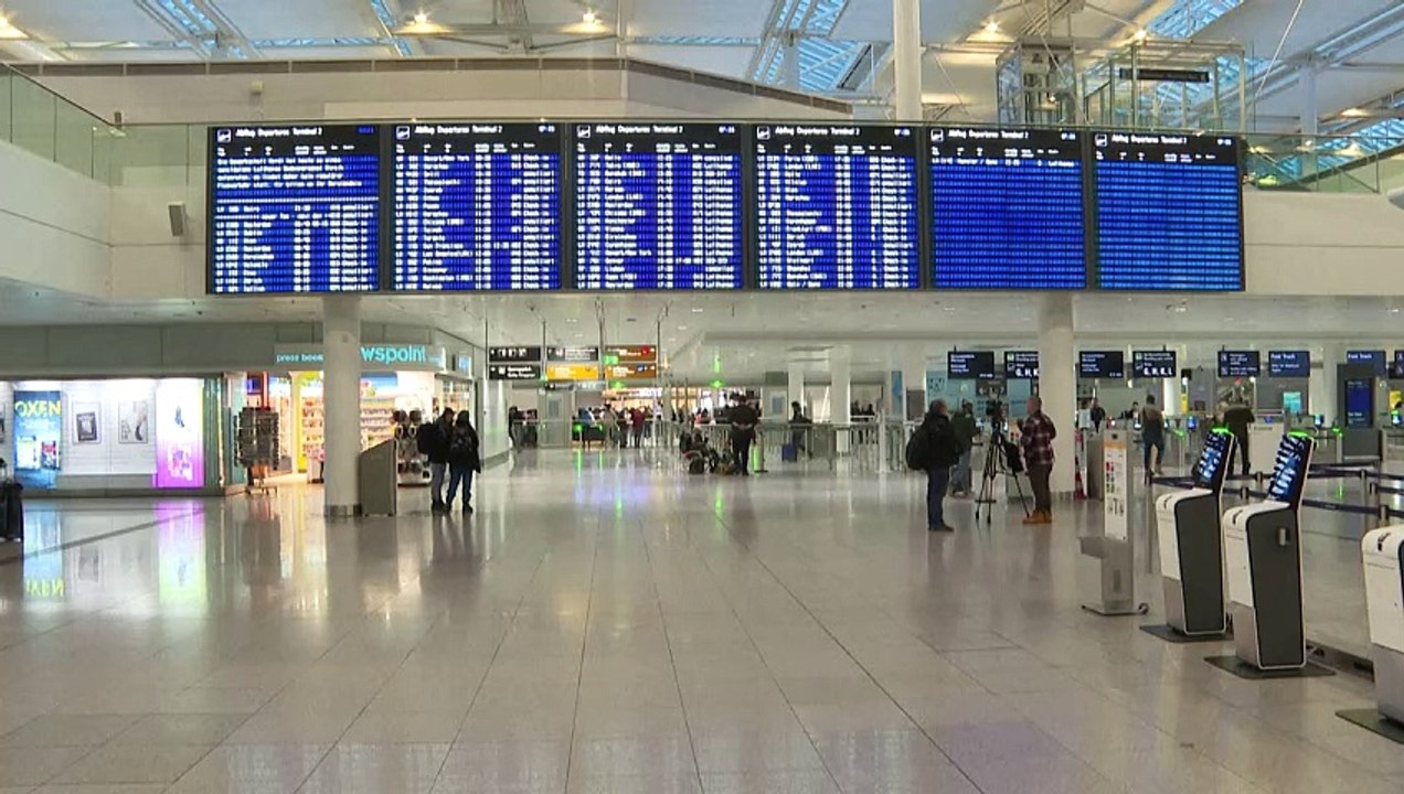 Warnstreik beim Lufthansa-Bodenpersonal - Flugausfälle und Verspätungen