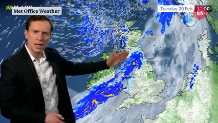 Latest Weather Forecast from the Met Office for February 20 ☀️