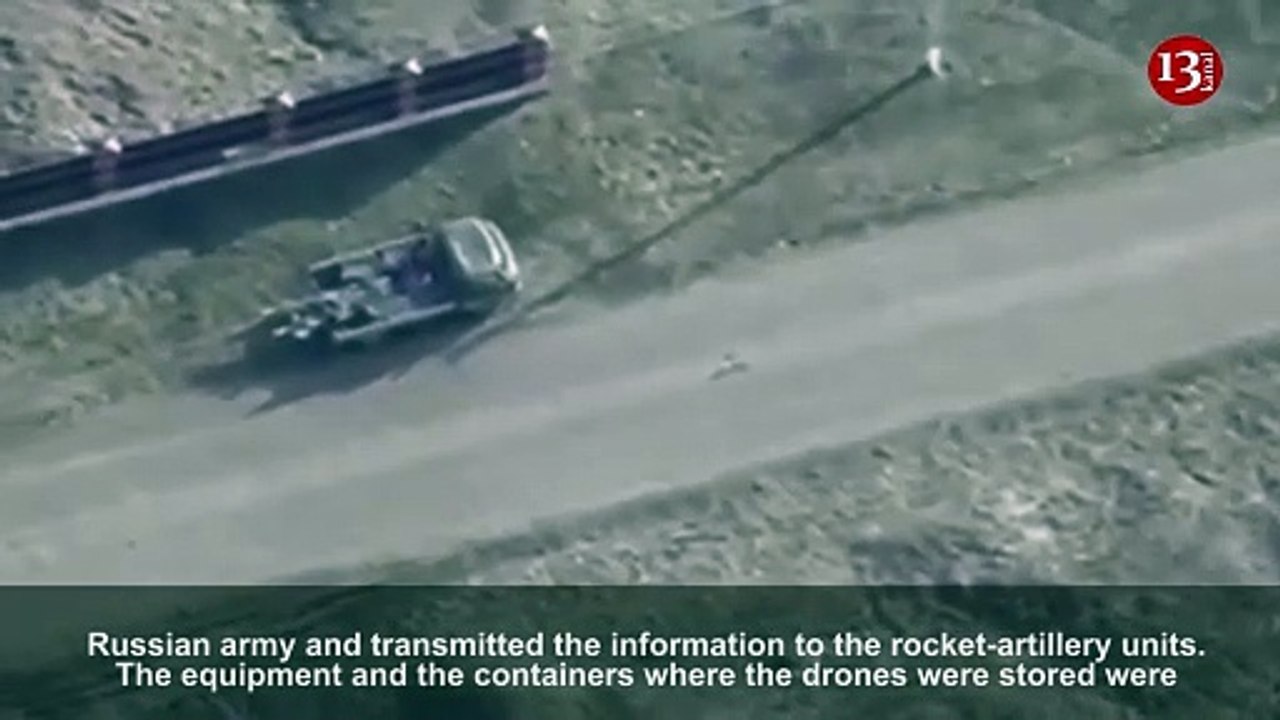 Russians, trying to launch  Lancet drones, were targeted by HIMARS