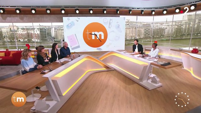 Didier Barbelivien, invité de Télématin pour la publication de son roman La seule façon d'aimer aux éditions Fayard