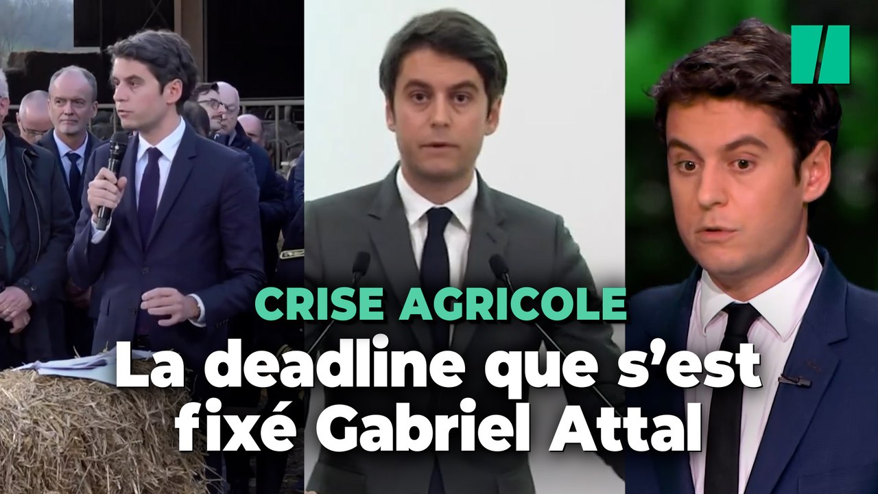 Tous ces sujets sur lesquels Gabriel Attal a fixé le Salon de l’agriculture comme deadline