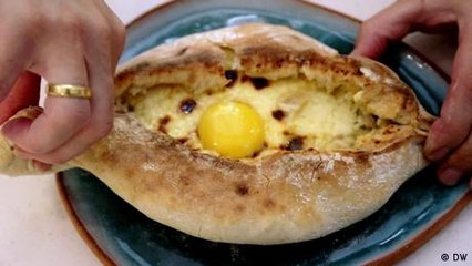 Khachapuri, a Georgian specialty