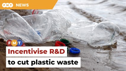 Cut plastic waste with tax incentives for private R&D, says NGO
